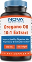 Nova Nutritions Oregano Oil 250 mg 10: 1 Extract - Non- GMO & Gluten Free - Oil of Oregano Pills - immunforsvar - 120 Softgels