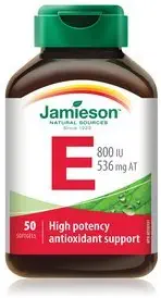 Jamieson E 800 IE, 50 softgel