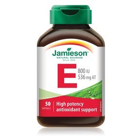 Jamieson E 800 IE, 50 softgel