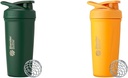 BlenderFlaske 24-Ounce rustfrit stål Shaker Cup Bundle med Wire Whisk - Forest og Mango