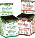 MacroLife Naturals Macro Green & Miracle Reds Immunity Bundle - Superfood Antioxidant - Herbal, Fruits & Berries Probiotiske Immunitet Non- GMO, Vegan, Gluten- Free, Dairy- Free - 24 pakker servicer