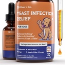 Naturlig Gær Infektion Behandling for hunde; Hjælper med at støtte Itch Relief, Scratching Relief & meget mere; 124; Øre Infektion Behandling for hunde • 124; Hundeøre Infektion Behandling • 124; 1 fl oz
