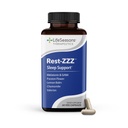 LifeSeasons Rest- ZZZ - Natural Sleep Support - Fall Assaple & Stay Assaple - Calms Nervesystemet - Let muskelspænding & rastløshed - Lavdosis Melatonin GABA & Kamille - 60 kapsler
