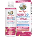 MaryRuth Organics Multivitamin for kvinder 40 +, Womens Multivitamin Liposomal, Immun Support, Energy Supplements & Sleep Aid, Vegan, Sugar Free, Non- GMO, 15.22 Fl Oz