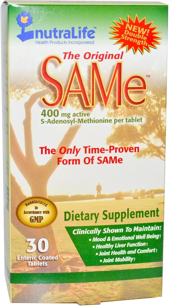Nutralife Den oprindelige sample -- 400 mg - 30 enteric- overtrukne tabletter