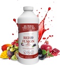 Begravet Treasure Red20 Fusion Superfood Blend - Acai, Beets, Blåbær, Fiber, Adaptogens, Lutein, Vegan Vollagen, Natural Energy, fordøjelse, Eye Health & Wellness Support, 32oz Liquid