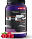 Ultimate Nutrition Prostar Whey Protein Powder Isolate, Raspberry - Low Carb, High Protein Powder Shake for Muscle Gain & Recovery - Lavnatrium, Low- Fat & Keto Friendly - 2 lbs Tub