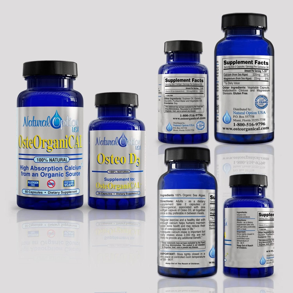 Osteorganical ® & Osteo D3 (1 sæt)