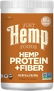 Bare Hamp fødevarer Hamp Protein Powder Plus Fiber, Non- GMO Verificeret med 11g protein & 11g af Fiber per Serving, 16 oz - Packaging May Vary