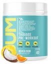 RAW Pre Workout Powder, Thavage (Beach Bum) - Chris Bumstead Sport Nutrition Supplement for mænd og kvinder - Cbum Pre Workout for working out, Hydration, Mental Focus & Energy - 40 Serveringer