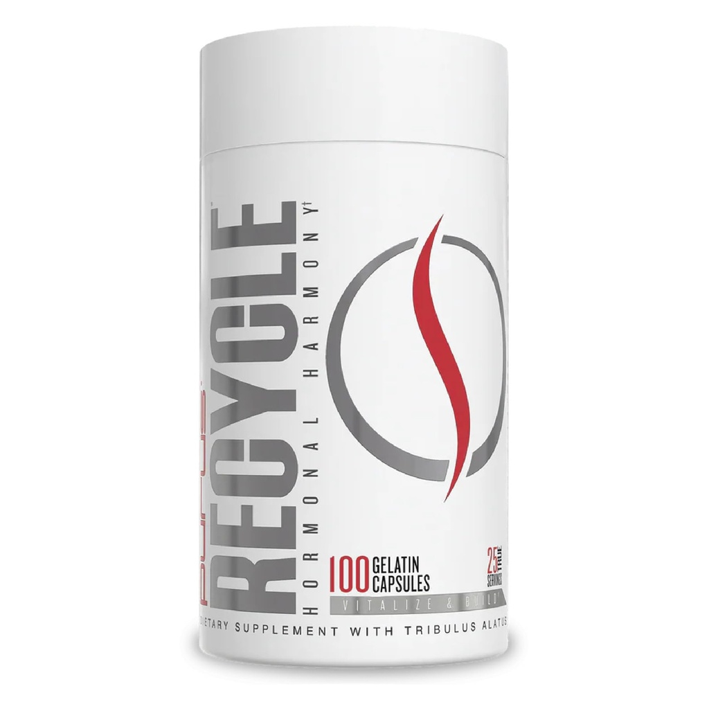 Purus Labs Recycle, 100 Gelatine Kapsler Note 124; Hormone Optimering Note 124; 25 Servere