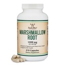 Marshmallow Root Kapsler (210 Tæl, 1.000mg per servering) Høj i Mucilage til støtte for luftveje, hud og Gut Reparation (Vegan Safe, Gluten Free) af Dobbelt Træ