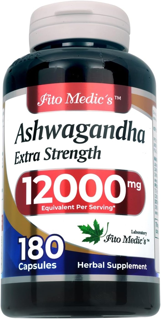 FITO MEDIC 'S Lab er 124; Ashwagandha er 124; ashwagandha Kosttilskud er 124; ashwagandha kapsler er 124; 180 kapsler