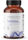 Theralogix TherOmega Omega-3 Fish Oil Supplement - Understøtter hjerte, hjerne, immunforsvar og fælles sundhed * - 700 mg DHA & EPA fra Wild Alaska Pollock - bæredygtigt sourced - NSF Certified - 270 Softgels