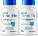 Tinnifix Tinnitus Relief til Ringeører Kapsler - Avanceret hørelse Supplement Support Formula Pills, Tinnifix Pills Opretholde sund hørelse, Alle naturlige øre sundhed, Tinni Fix Anmeldelser (2 Pack)