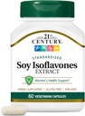 21. århundrede Soy Isoflavones Veg Kapsler, 60Count