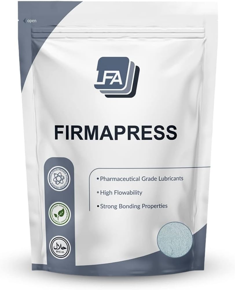 Firmapress Pill Binder Mix Powder for Tablet Press Machine - Baby Blue 5 kg (11 lb) - All-in-One Pharmaceutical-Grade Pill Binding Excipient