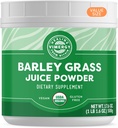 Vimergy Barley Grass Juice Powder Kosttilskud - 0.8 g pr Servering (625 Servering) - Clean Superfood Formel - fremmer hjerte-kar-sundhed * - Økologisk, Vegan & Gluten- Free - Værdi størrelse 500g