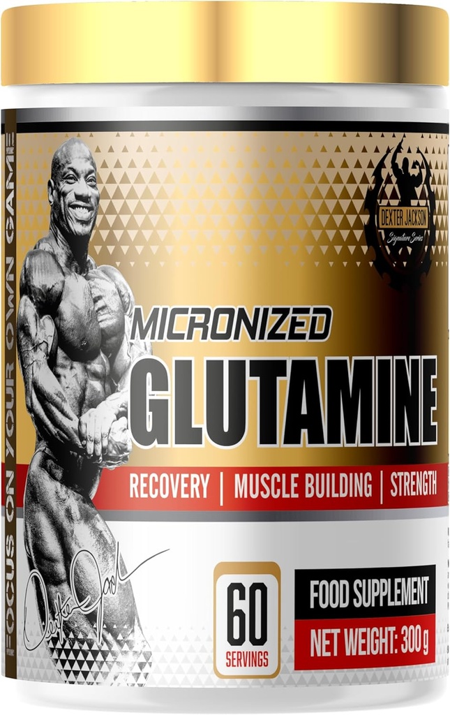 Gold Series Mikroniseret Glutamin- 124; 60 Servering, 300g