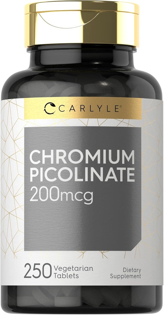 Carlyle Chrom Picolinate 200mcg