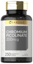 Carlyle Chrom Picolinate 200mcg