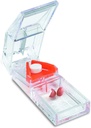 Apex Deluxe Pill Splitter - Pill Splitter with Retracting Blade Guard - for Cutting Small Pills or Large Pills in Half