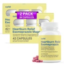 Curist Esomeprazol 20mg kapsler forsinket - Release 84 Greve - Acid Reflux Medicin for Heartburn Relief - To pakker med 42 Greve Kapsler (84 Total) - Acid Reflux Relief