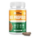 HONEYBEEZONE-Bee Propolis Capsules – 100% Natural Energy and Immune Support Supplement | Non-GMO, Gluten-Free, 60 Easy-to-Swallow Veggie Capsules