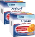 Arginaid Arginin Powder Drink Mix, Orange - Nutritional Needs for Whound Care - 0,32 OZ Pakninger (14 CT / Pack) (Pakning med 2)