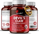 AMALTH Devils Claw Extract 500 mg, 120 Veggie Capsules, Koncentreret Root Extract, Devils Claw Herbal Supplement, Non- GMO, Vegan Supplement
