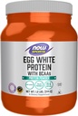NOW Foods Sports Nutrition, Egg White Protein, 16 g With BCAAs, Unflavored Powder, 1.2-Pound