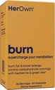 hendes egen Boost, Hjælper Boost Energy, Understøtter Metabolisme, Proprietary Thermogen Blend, Green Tea Leaf Extract, Gluten og Soy Free, Vegan, 60 Kapsler, 30 Servere, Lille, Multi