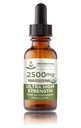 Ultra High Strength Hamp Oil Supplement for Body & Mind Fordele - USDA Certified Organic - Natural Flavor - 2500mg - Pure Hamp (1oz / 30ml) 60 Servering - Calming Stress Relief