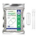 Tomme Veganske Kapsler Størrelse 000 - Veganske Kapsler (100 Greve) DIY Vegetabilske Kapsler Fyldning
