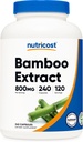Nutricost Bamboo Extract, 400 mg, 240 kapsler - Vegan, Gluten Free and Non- GMO - 120 Servering med 800 mg