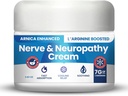 Neuropati Cream Arnica forbedret og L 'arginin boostet formel - maksimal styrke lettelse for fod, hænder, ben, legetøj omfatter 7gram L' arginin; vitamin B6, MSM, Arnica, Aloe -2,82oz