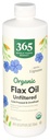 365 af Whole Foods Market, Organic Flax Oil High Lignan, 24 Fl Oz