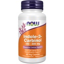 Now Foods Supplements, Indole- 3- Carbinol 200 mg med hør lignan ekstrakt, 60 Veg kapsler