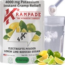 Krampade Electrolytes Powder Kalium Supplement - 4000 mg K +, > 4X mere end kokos vand