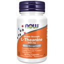 Now Foods Supplements, L- Theanine 200 mg med Inositol, Stress Management *, 60 Veg kapsler