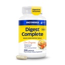 Enzymedica Digest, Full- Range, Everyday fordøjelsesenzymer, Tilbud Fast- Fungerende Gas & Bloating Relief, 240 Greve