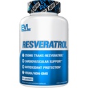 Evolution Anti Aging Trans Resveratrol Supplement Nutrition Super Antioxidant Supplement med 250 mg Trans- Resveratrol fra Resveratrol 500mg Japansk Knotweed Extract til immunforsvar og hjerte sundhed