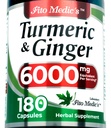 FITO MEDIC 'S Lab er 124; gurkemeje og ingefær Supplement er 124; 6000 mg