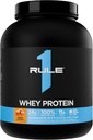 Regel 1 Whey Protein - 24g Fast- Actioning Protein fra All- Whey Kilder med naturligt okkurering EAA & BCAA for workout Inddrivelse eller Anytime Brug (5 pounds *, Saltet Carmel)