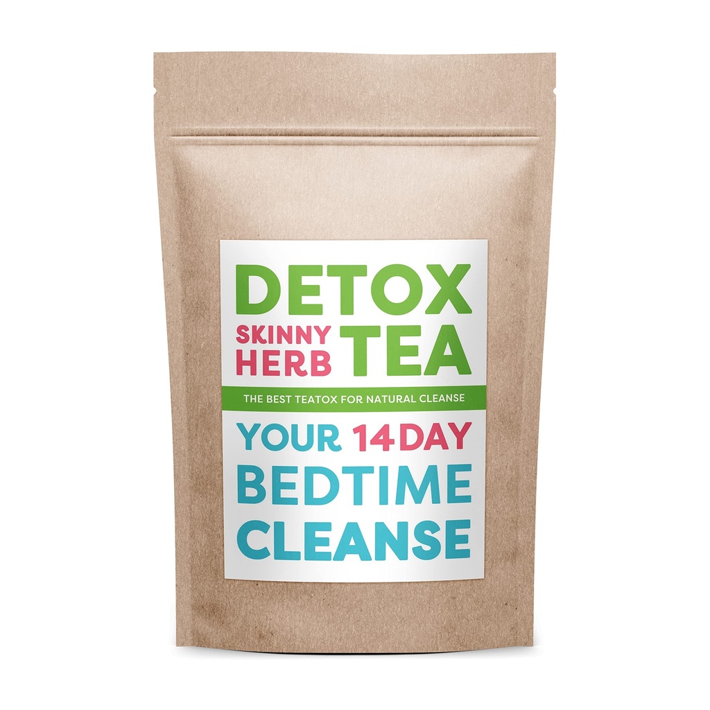 14 dages sengetid Rense: Detox Skinny Herb - Effektiv Detox og Support Tea, 100% Natural