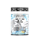 Gauntlet Pre- Workout Powder, Eksplosive workouts, Laser Focus, Mid Stim, Amazing Flavor, Veteran Ejes og drives (25 Servere, Blå Kokosolie Lemonade)