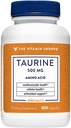 Den Vitamin Shoppe Taurine 500MG, Gratis form Aminosyre med B6-vitamin, (300 kapsler)