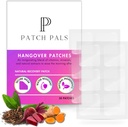 Naturlige tømmermænd Patches - Vandtæt Clear Party Patches (30 Greve) - Discreet og sticks til huden godt - Brug før drikke og vågne op opfrisket og energiseret efter fest