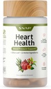 Snap Kosttilskud Heart Health Support - Botanical Support for Heart Health, sund cirkulation, og nitrogenoxid Niveauer, 90 kapsler (30 Servere, 1 måned Tilgang)