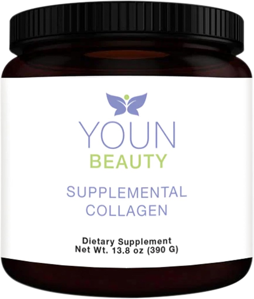YOUN skønhed Supplerende Collagen pulver af holistisk plast Surgeon Dr. Anthony Yun, 30 Servere (Unflavored) - Fortigel, Fortibone & Verisol Multi- Collagen Peptider for hud sundhed